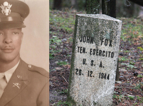 Il sacrificio di John Robert Fox (♰ 26 dicembre 1944)